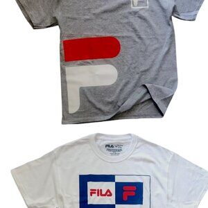 Pack of 2 -Men's T Shirt -FILA -Athletic Apparel T-Shirt -Size 2XL
